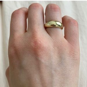 Gold vermeil ring
